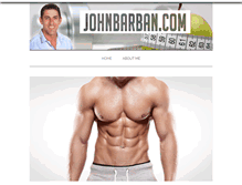 Tablet Screenshot of johnbarban.com